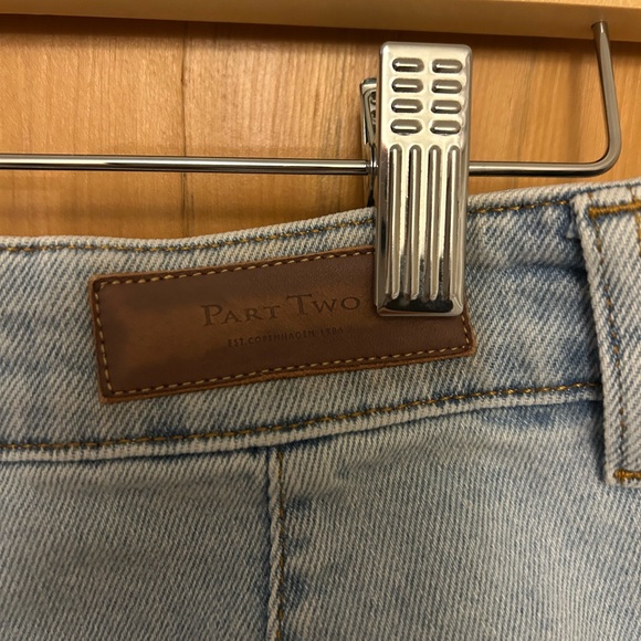 Part Two Copenhagen Light Blue Boyfriend Jeans Size Medium / Large - Picture 11 of 15